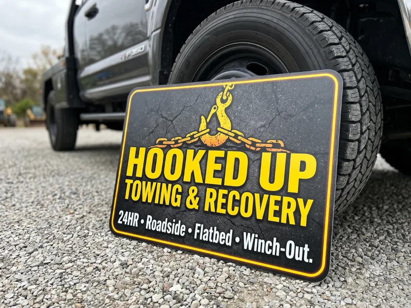 .024 Aluminum Signs (1-Sided)