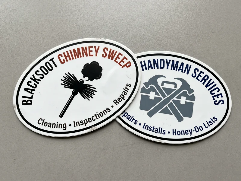 Oval Stickers