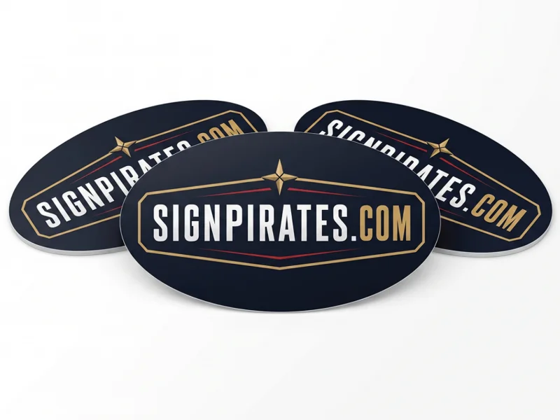 Oval Stickers