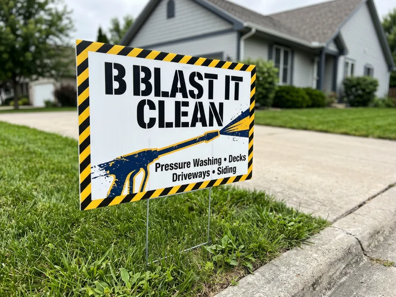 Yard Signs (1-Sided)