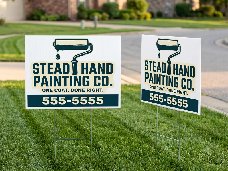Yard Signs (2-Sided)