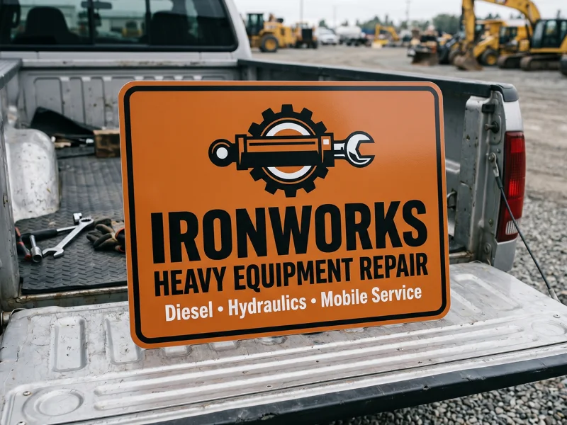 .040 Aluminum Signs (1-Sided)