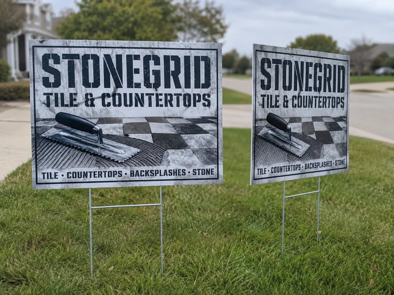 Yard Signs (2-Sided)