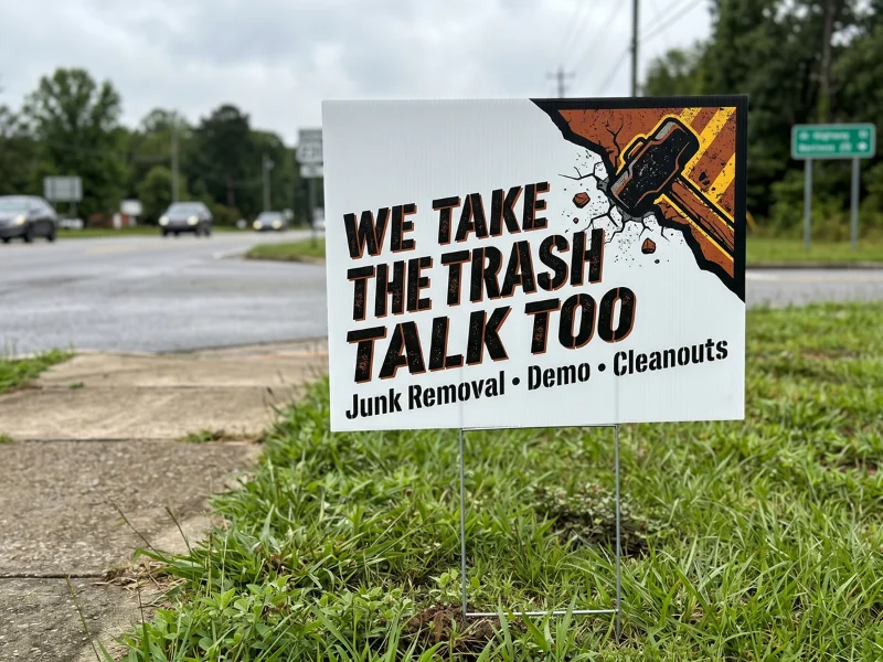Yard Signs (1-Sided)