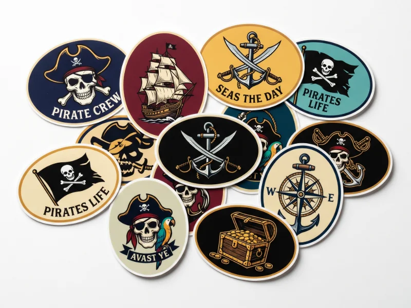 Oval Stickers