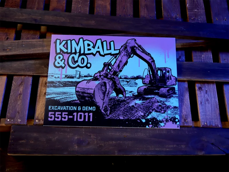 Yard Signs (1-Sided)