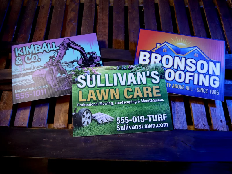 Yard Signs (1-Sided)