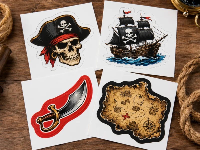 Kiss-Cut Stickers