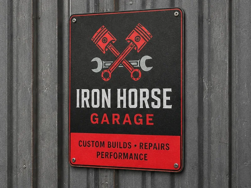 .024 Aluminum Signs (1-Sided)