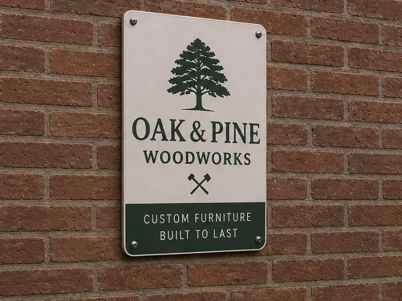 .040 Aluminum Signs (1-Sided)
