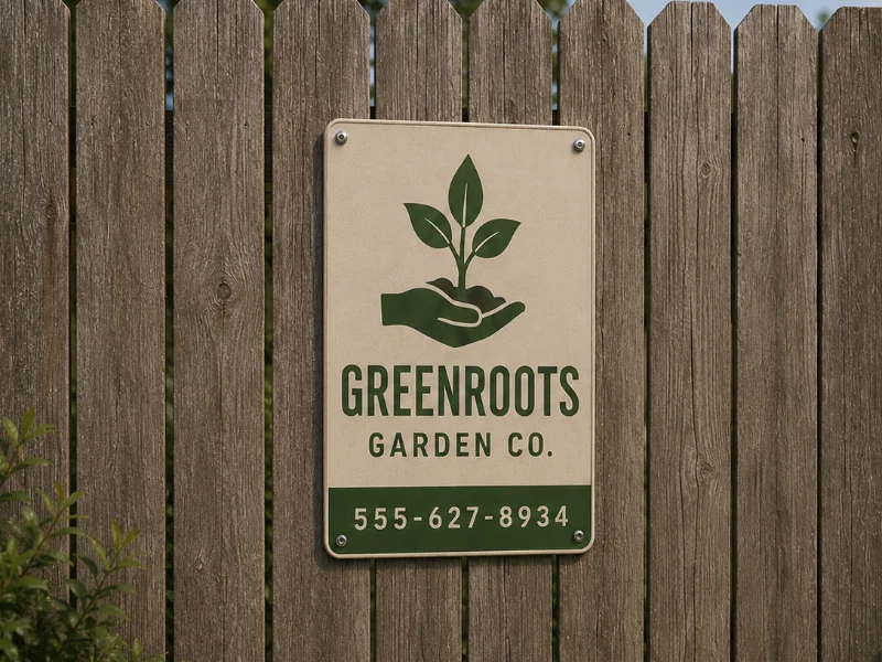 .040 Aluminum Signs (1-Sided)