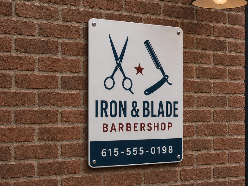 .040 Aluminum Signs (1-Sided)