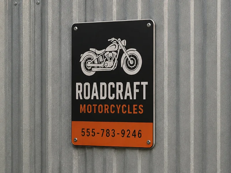 .040 Aluminum Signs (1-Sided)