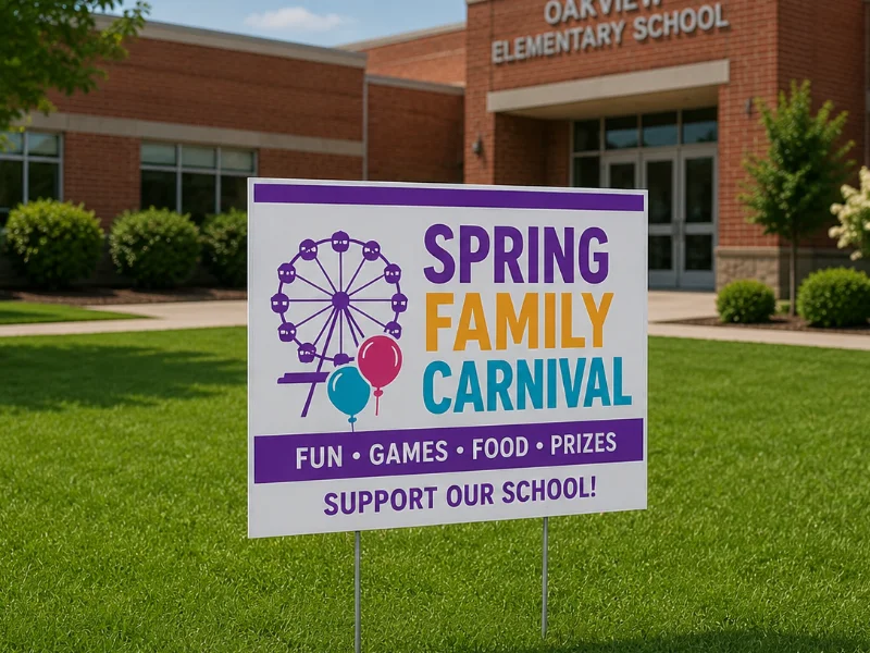Yard Signs (1-Sided)