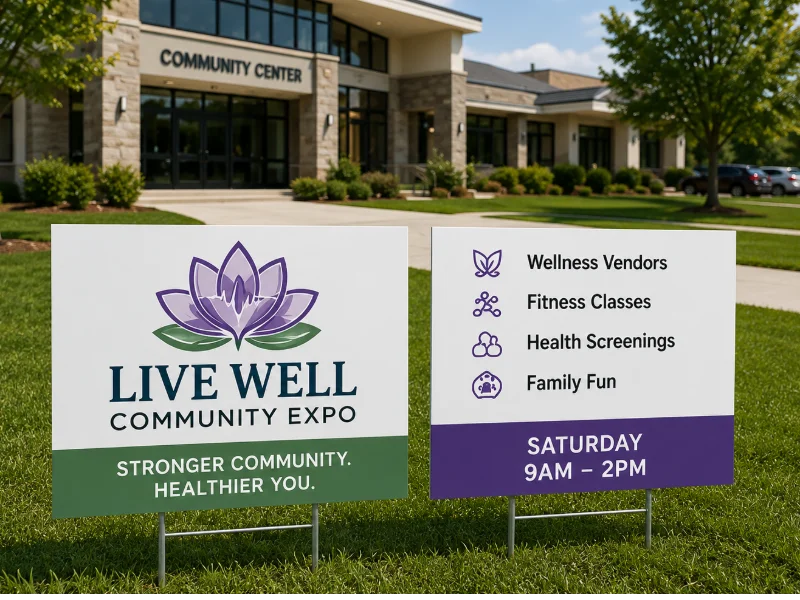 Yard Signs (2-Sided)