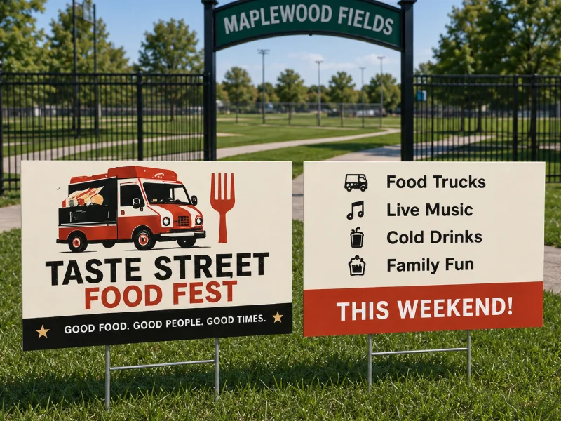 Yard Signs (2-Sided)