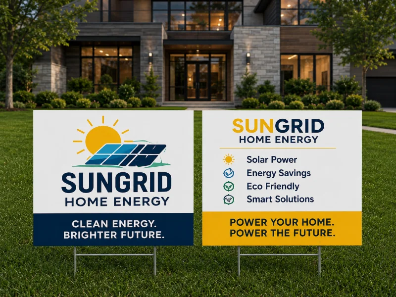 Yard Signs (2-Sided)