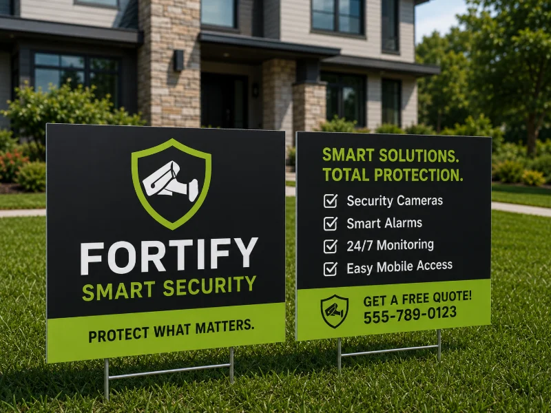 Yard Signs (2-Sided)