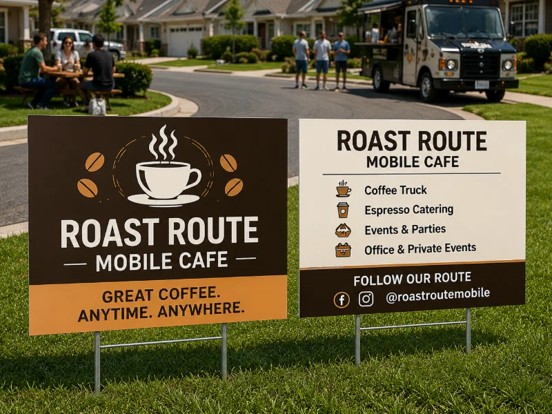 Yard Signs (2-Sided)
